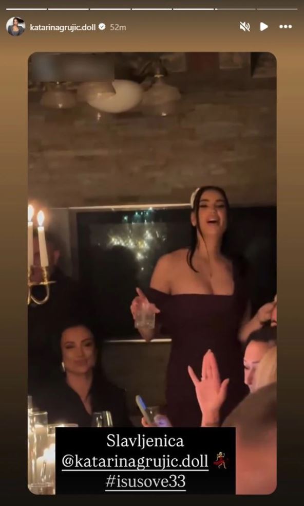 Katarina Grujić slavi rođendan