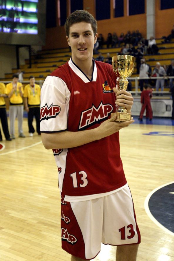 Miroslav Raduljica u dresu FMP Železnika