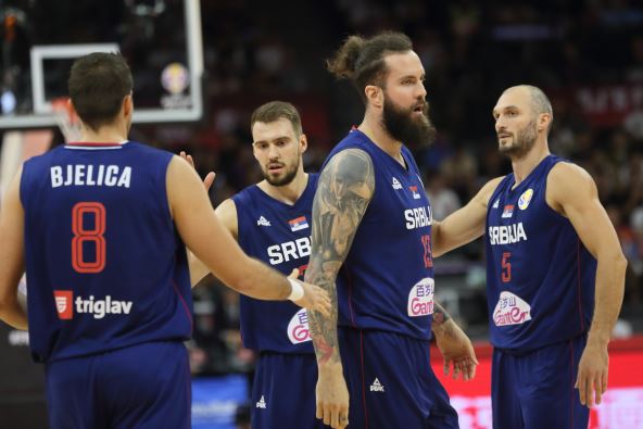 Miroslav Raduljica u dresu reprezentacije Srbije