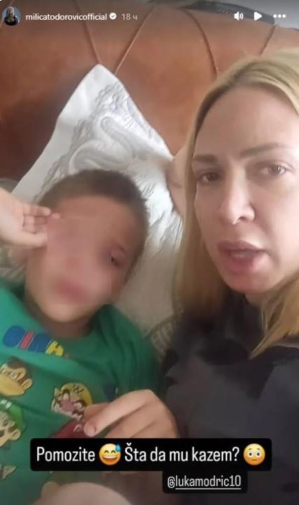 Milica se obratila Luki