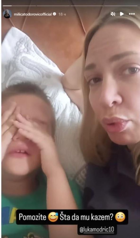 Milica se obratila Luki