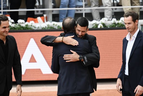 Novak Đoković i Rafael Nadal na Rolan Garosu
