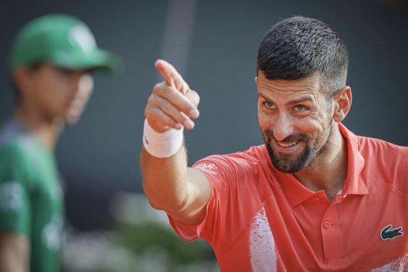 Novak Đoković na turniru u Ženevi