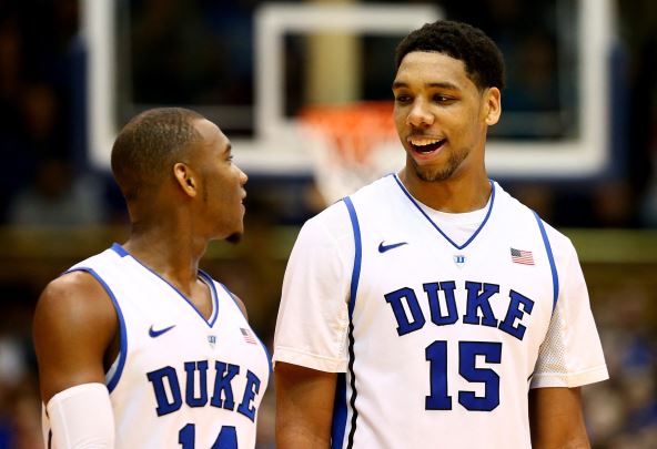 Košarkaši Rašid Sulejmon i Džalil Okafor na koledžu Djuk.