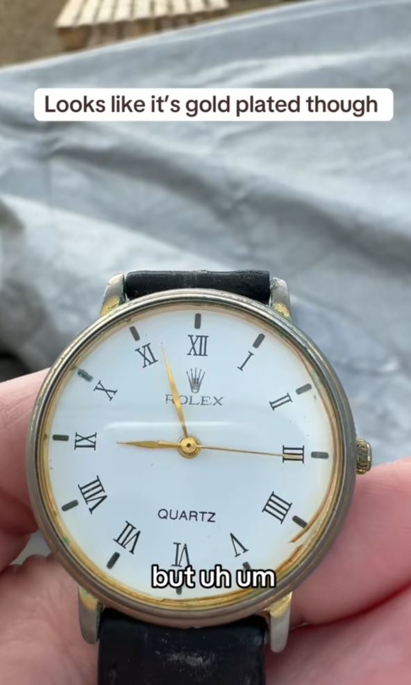 Roleks sat koji su pronašli u oldtajmeru