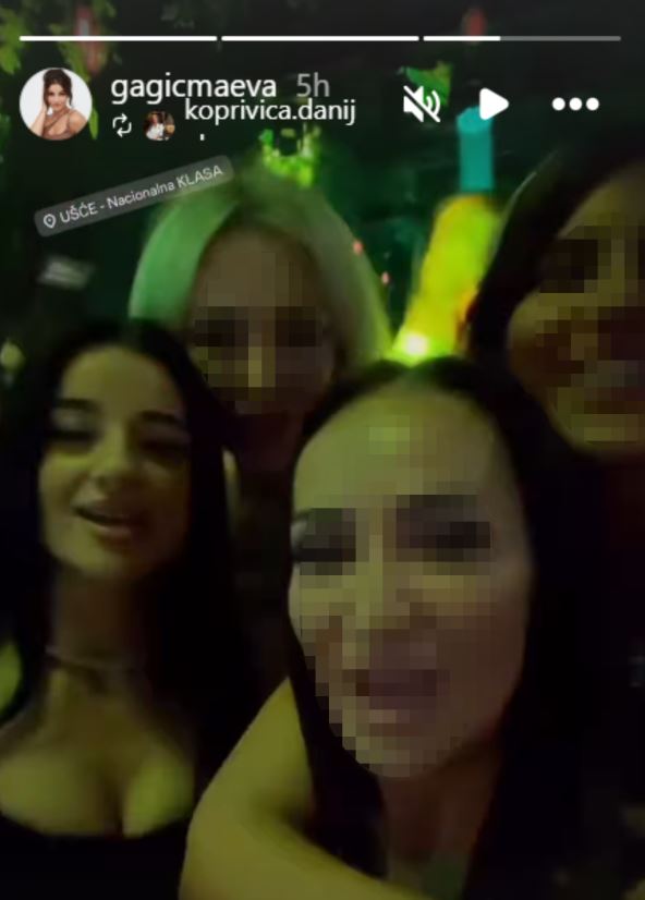 Marina Gagić u izlasku