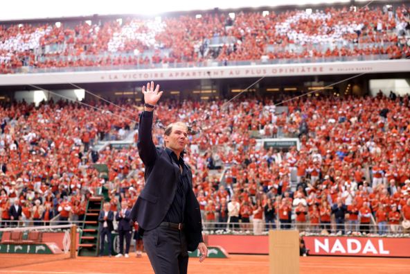 Rafael Nadal oproštaj a Rolan Garosu