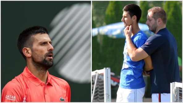 Novak Đoković i Miljan Amanović