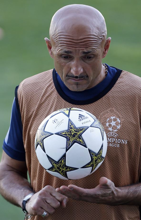 Lučano Spaleti na treningu Zenita