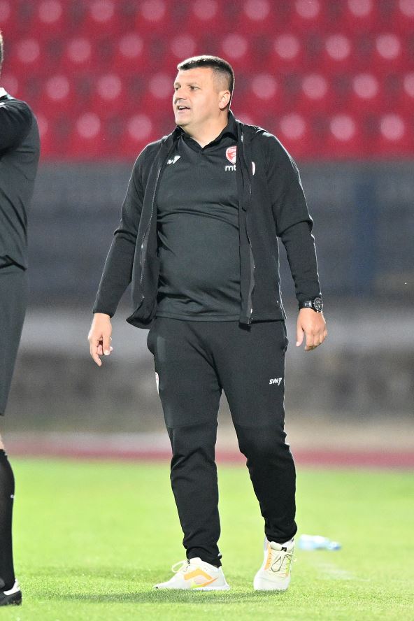 Feđa Dudić na utakmici Radničkog 1923