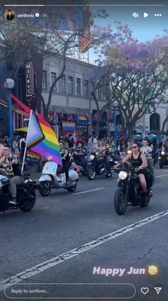 Marija Šerifović na prajdu