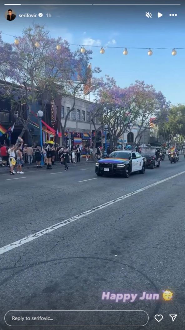 Marija Šerifović na prajdu