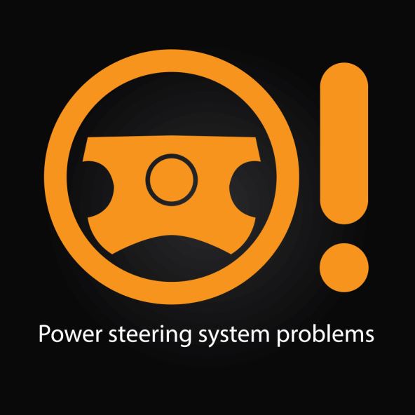 Slika 3 - Lampica upozorenja za servo na instrument tabli