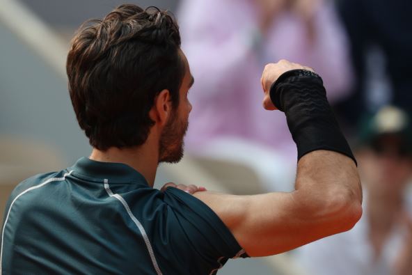 Lorenco Museti na Rolan Garosu