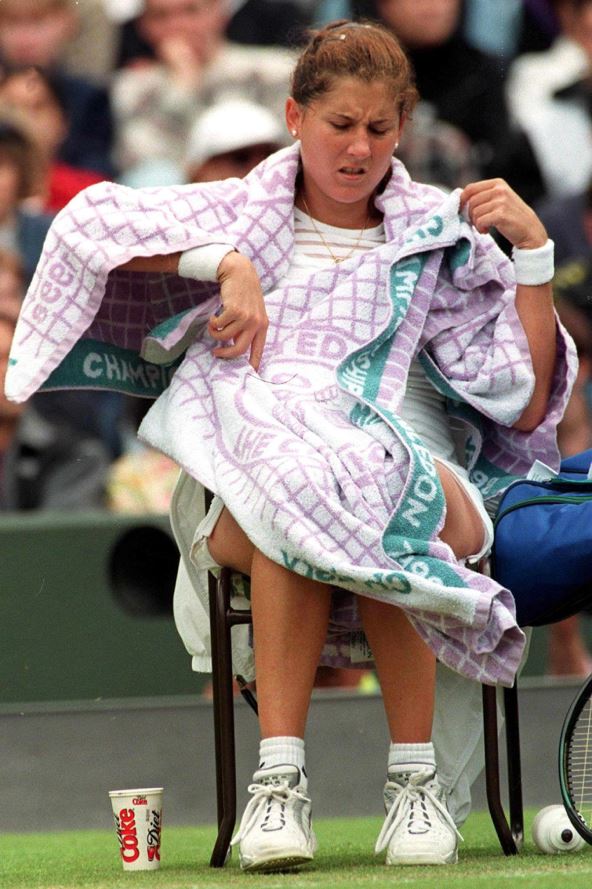 Monika Seleš na Vimbldonu