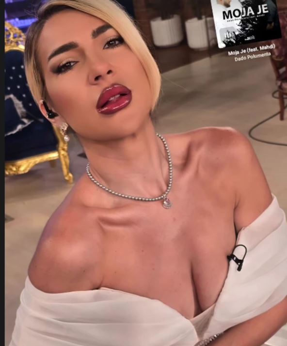 Jovana Jeremić u prekratkoj haljini