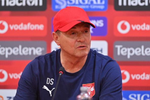 Dragan Stojković Piksi pred Albanija - Srbija.