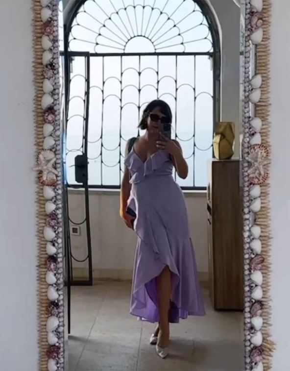 Jasmin Grimaldi pravi selfi u Dubrovniku