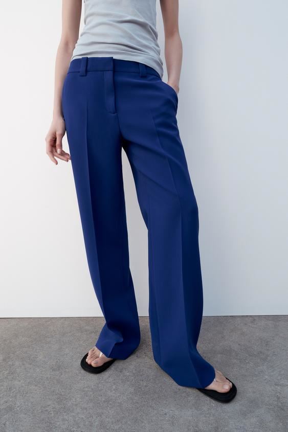 Zara plave pantalone