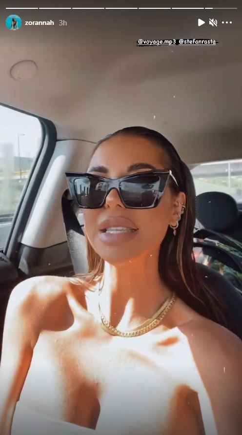 zorana jovanovic sa zalizanom kosom