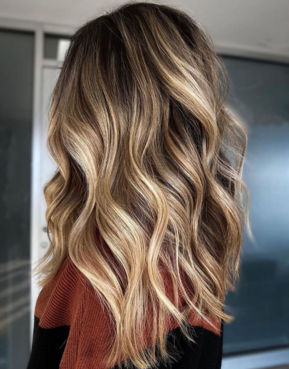balayage pramenovi