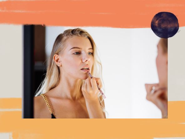 precrtavanje usana olovkom