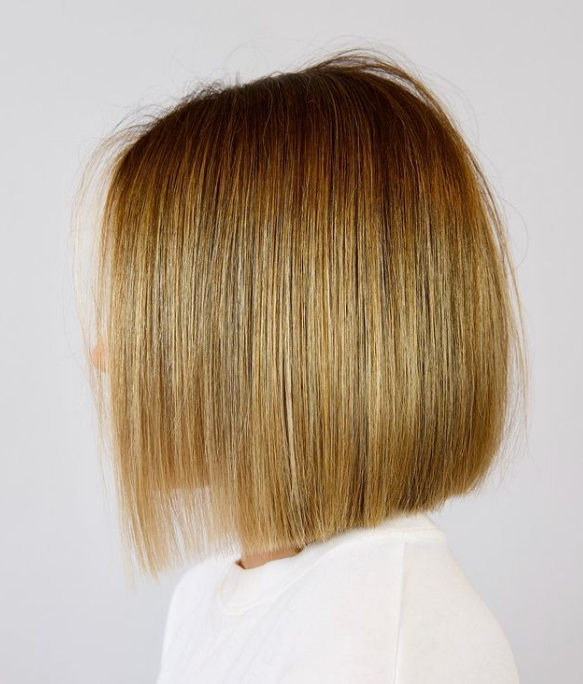 papet cut bob frizura