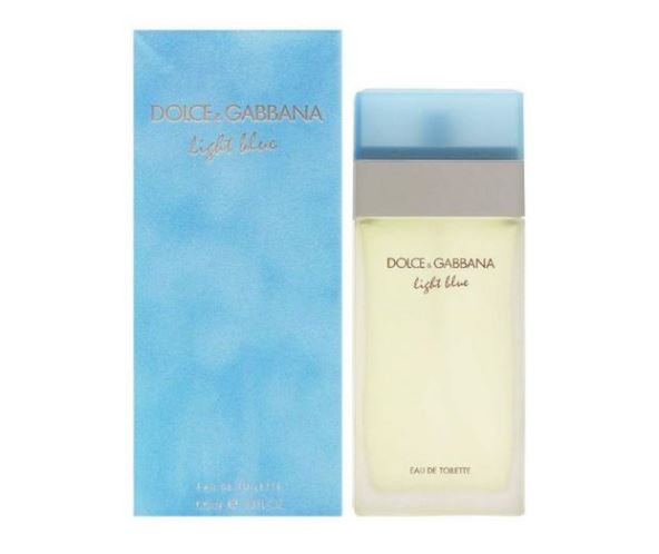 Kao drugi navodi jedan od popularnijih letnjih mirisa D&G Light Blue koji je savršen za sve koji vole cvetno-voćnu kombinaciju.