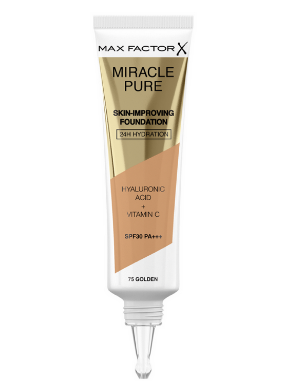 Max Factor Miracle Pure puder neguje kožu.