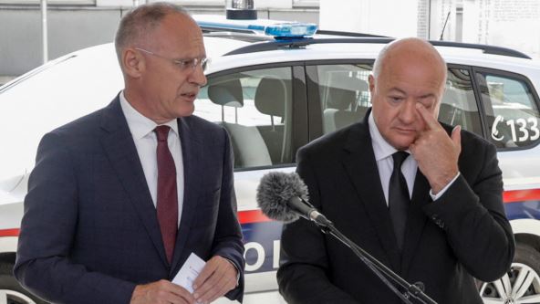 Ministar unutrašnjih poslova Austrije i kancelar Kristijan Štoke