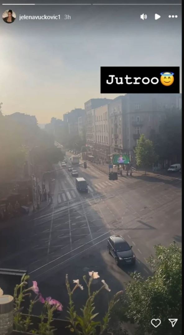 Jelena Vučković se oglasila iz svog stana