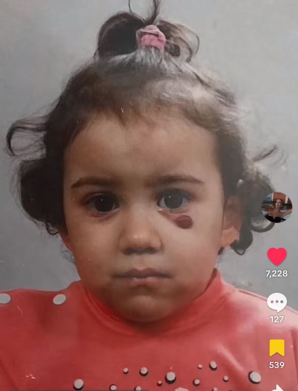 Tamara Kalinić u detinjstvu