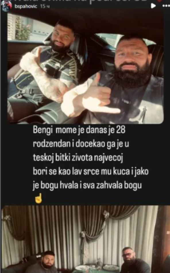 Benjamin Spahović i brat Tomislav Spahović