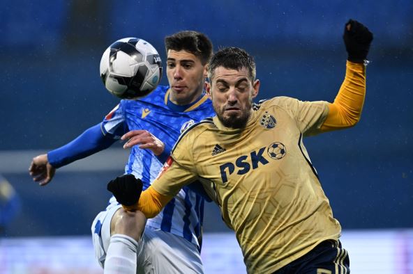 Jakov-Anton Vasilj na utakmici Lokomotiva Dinamo