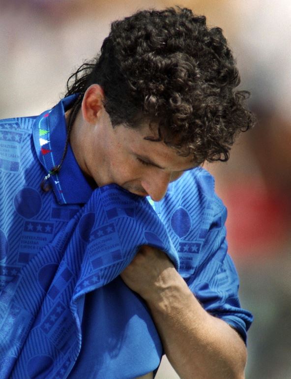 Roberto Bađo promašeni penal u finalu 1994