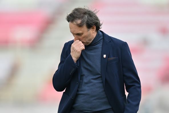 Miroslav Tanjga na utakmici Vojvodine