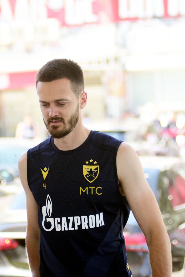 Mirko Ivanić na prvom treningu Crvene zvezde na pripremama