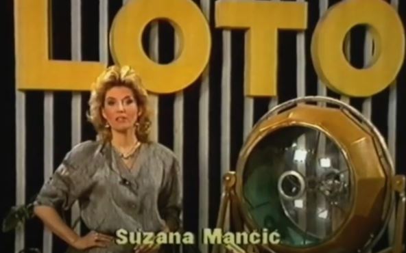 Suzana Mančić kao Loto devojka