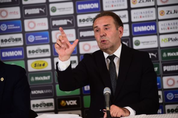 Rasim Ljajić govori na Skupštini FK Partizan