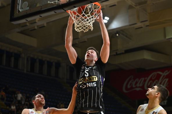 Balša Koprivica na meču Partizan FMP