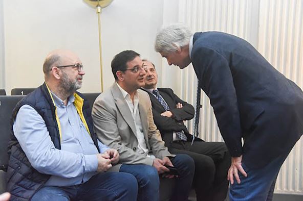 Dragoslav Bokan na promociji knjige