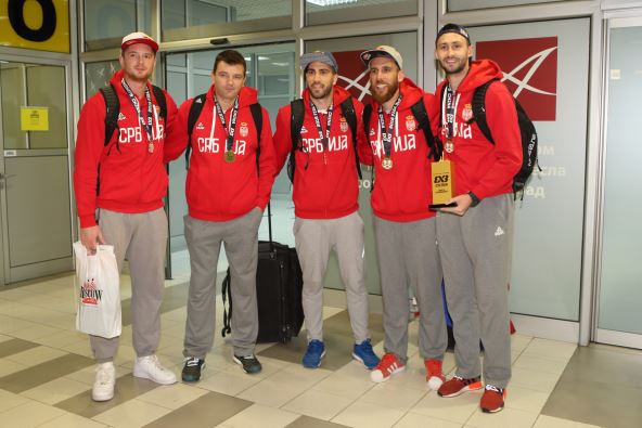 Marko Savić, Goran Vojkić selektor, Dušan Domović, Marko Ždero i Dejan Majstorović