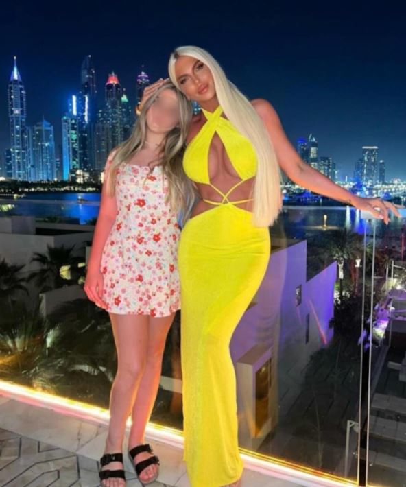 Nika Tošić i Jelena Karleuša u Dubaiju