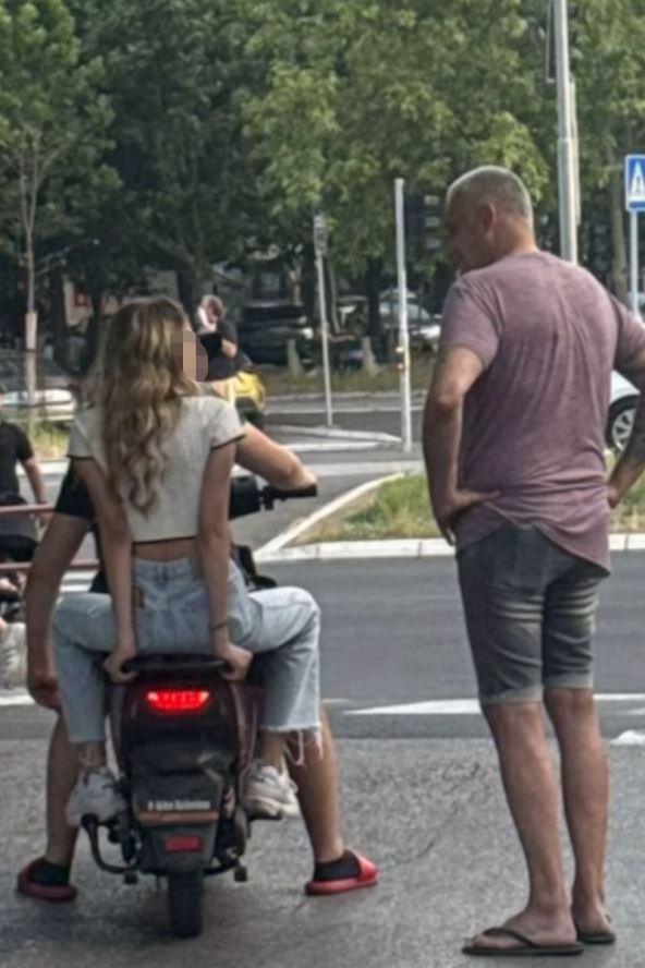 Čeda Jovanović ćerka Anđelija motor