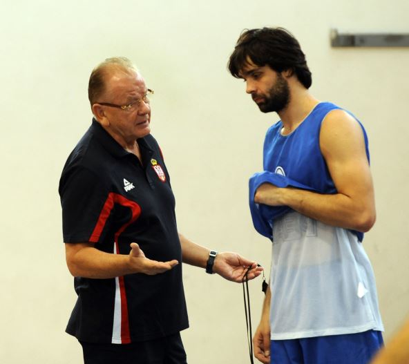 Duda Ivković i Miloš Teodosić