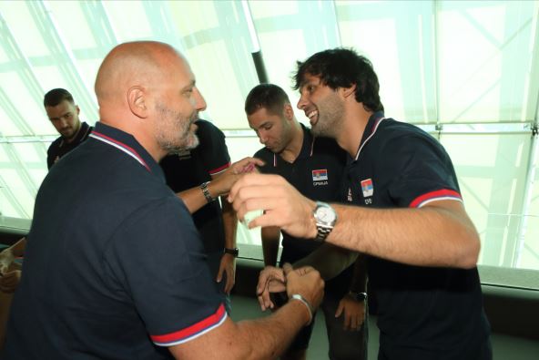 Sale Đorđević i Miloš Teodosić u reprezentaciji Srbije