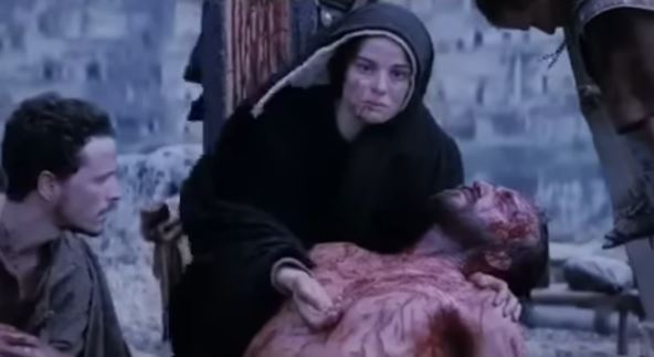 Džim Kavizel u filmu Stradanje Isusovo