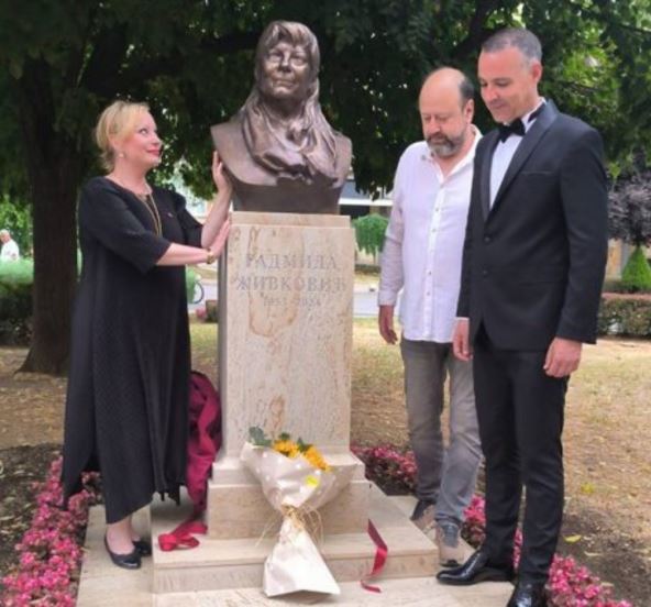 Radmila Živković bista u Kruševcu