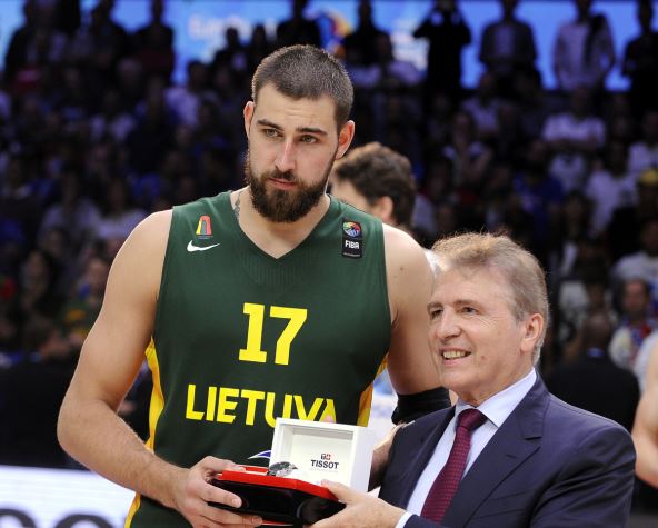Jonas Valančijunas litvanski košarkaš