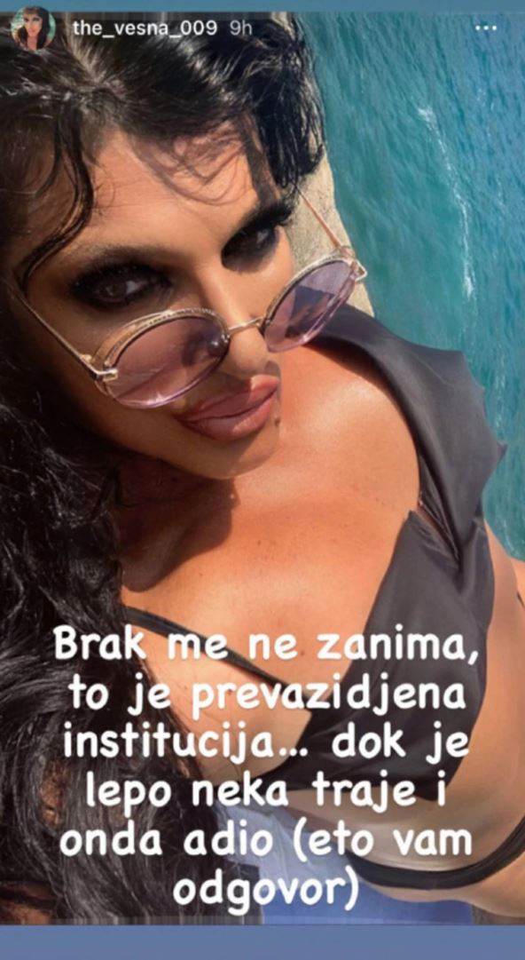 Vesna Joksimović o braku